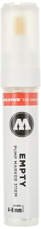 Molotow ONE4ALL Empty Marker, 4-8mm, Clear
