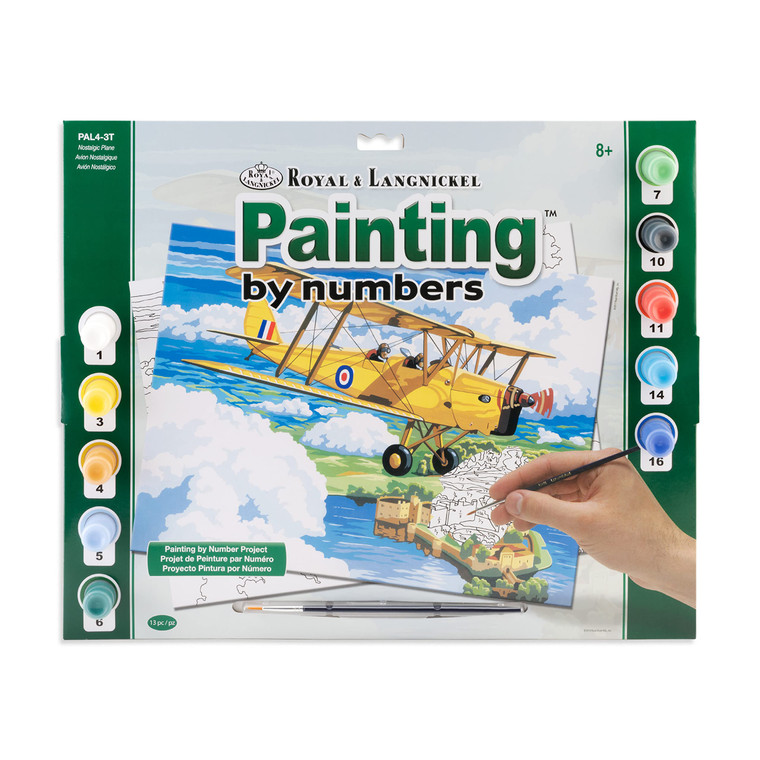 Planes Paint by Numbers Kit for Adults