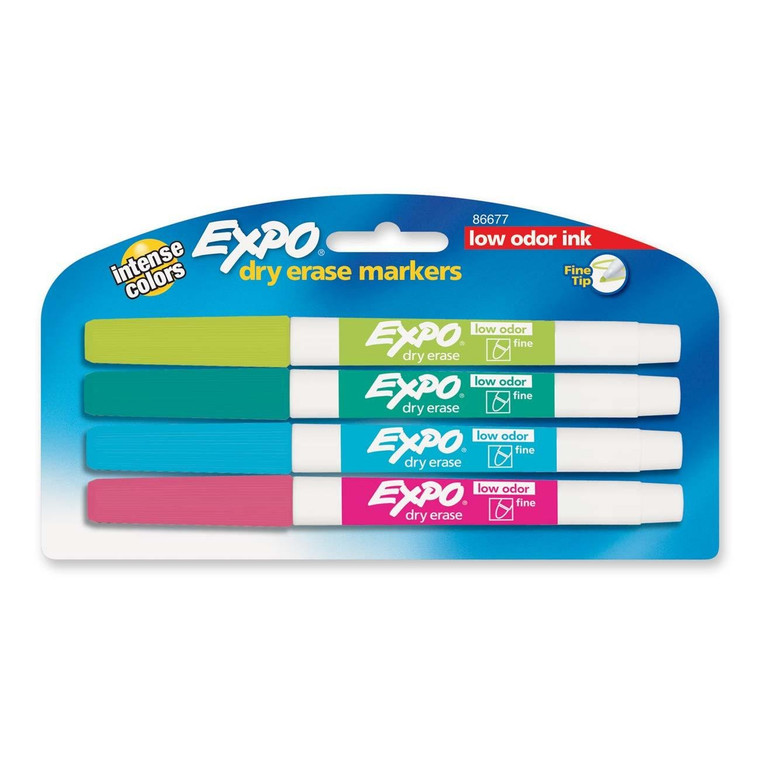 Expo Low Odor Dry Erase Markers Set