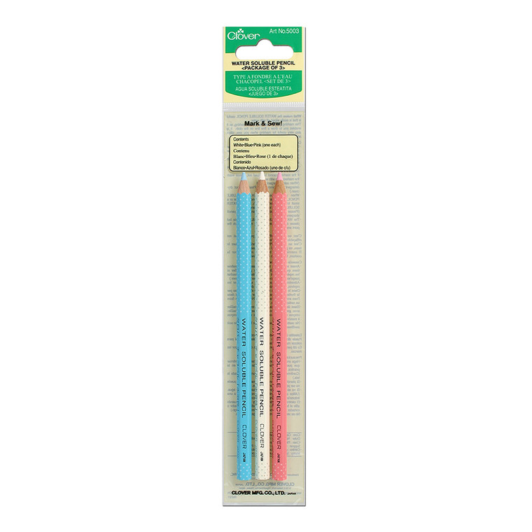 Clover Water Soluble Pencil Pack
