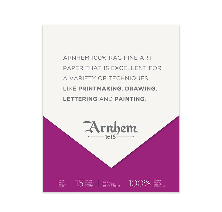 Arnhem Fine Art Printmaking Paper Pad