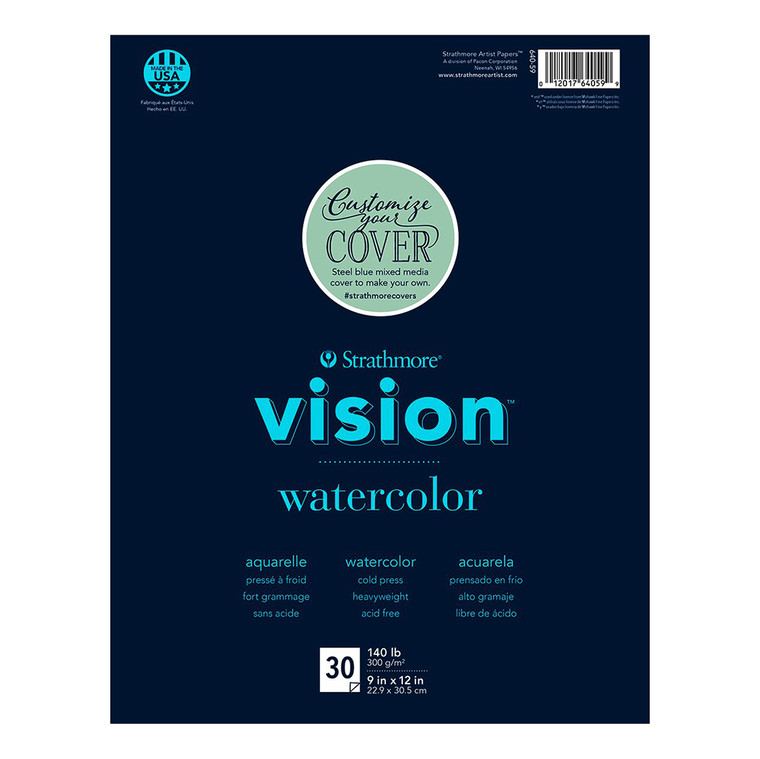 An image of Strathmore Vision Watercolor Pads.