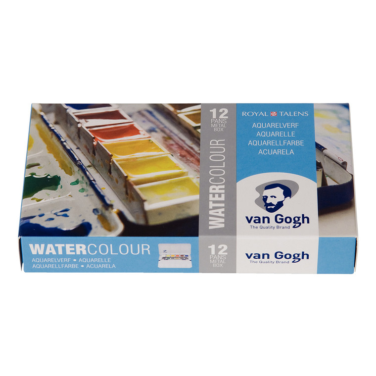 Van Gogh General Selection Watercolor Set, 12 Colors