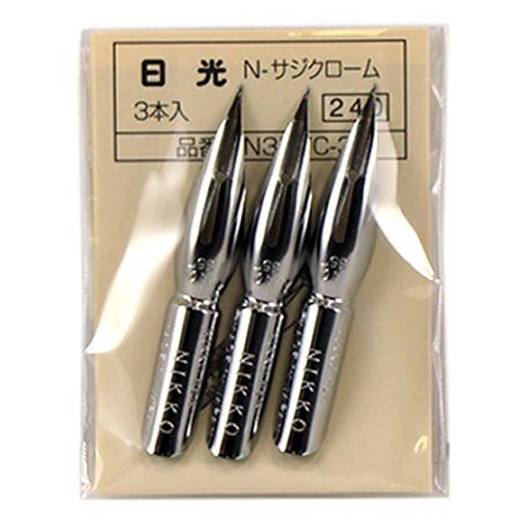 NIKKO PEN 丸ペンC No. 357 80本セット　新品 Nikko Saji N357C-3 Pen Nibs