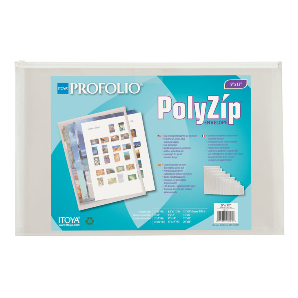 Itoya ProFolio PolyZip Envelopes