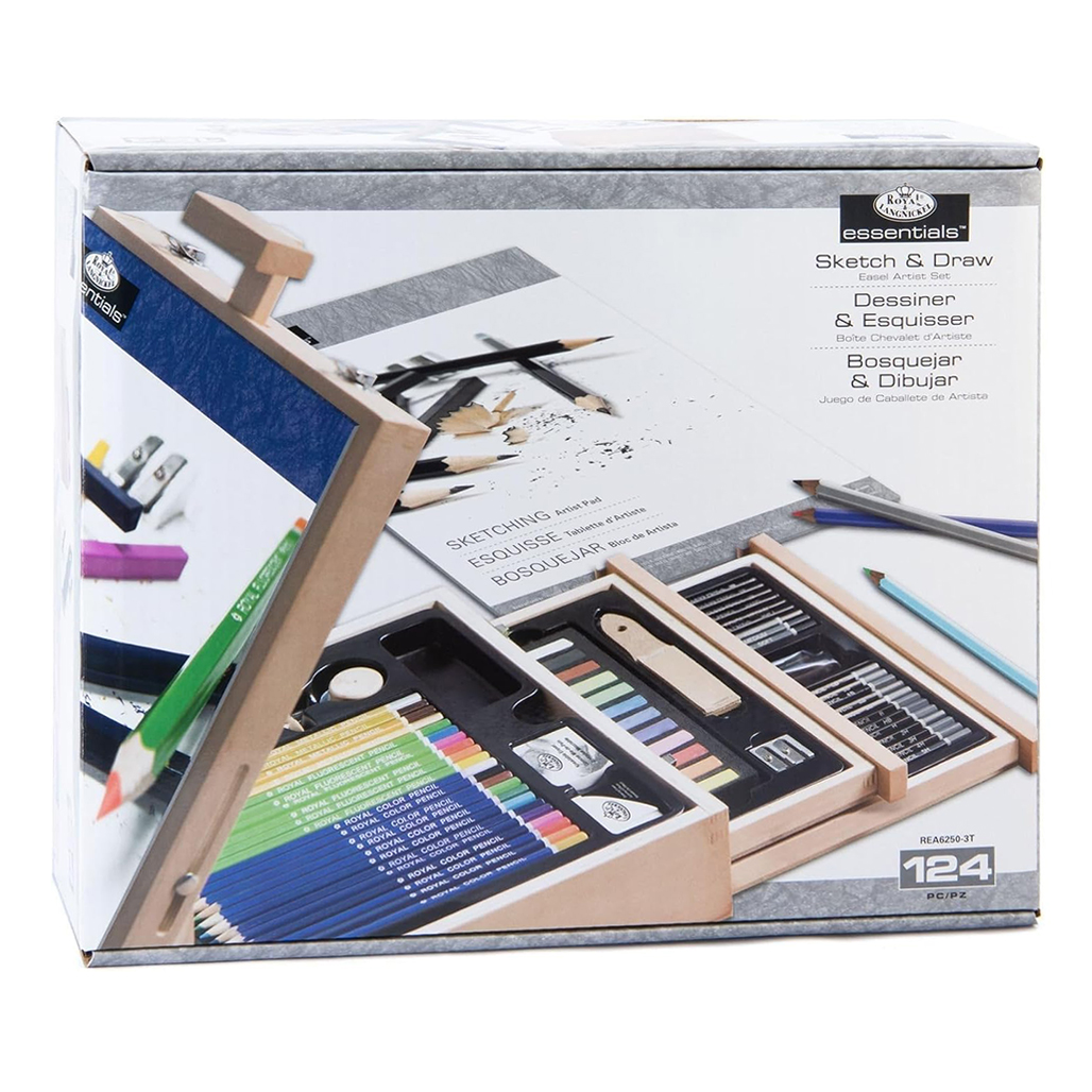 Royal & Langnickel Sketch & Draw Artist Easel Set