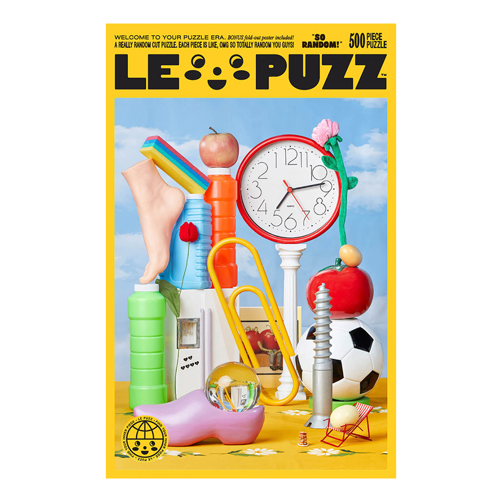 Le Puzz So Random 500-Piece Puzzle