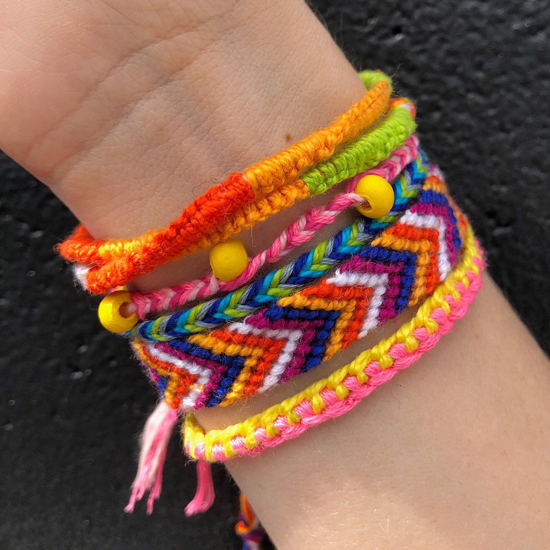 Friendship Bracelets 4-Ways - Artist & Craftsman Supply