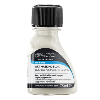 Working with Masking Fluid - Art Supplies materials and equipment