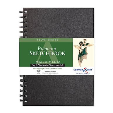 Stillman & Birn 7 x 10 Gamma Series Wirebound Sketchbook