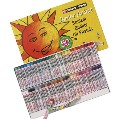 Sakura Craypas Junior Artist Oil Pastels, 16 Colors - Artist & Craftsman  Supply