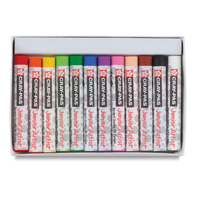 Sakura Craypas Junior Artist Oil Pastels, 25 Colors - Artist & Craftsman  Supply