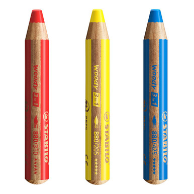 STABILO woody 3 in 1 Pencils - Artist & Craftsman Supply
