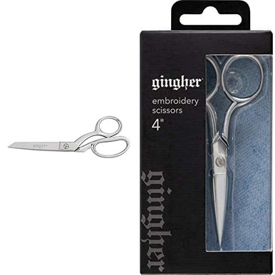 Gingher Knife Edge 8'' Bent Trimmer Shears