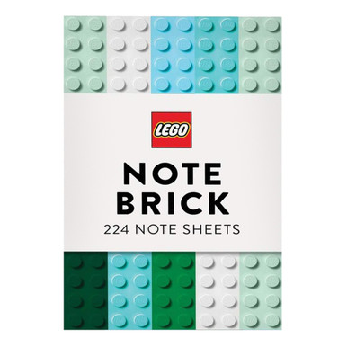 Chronicle Books Lego Blue-Green Note Brick