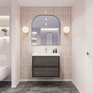 Subtle 30" Wall Mounted Modern Vanity Subtle 30" Wall Mounted Modern Vanity