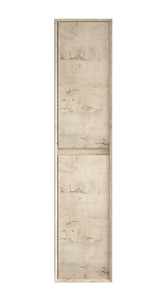 King 14" White Oak Linen Side Cabinet King 14" White Oak Linen Side Cabinet