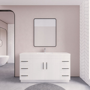 Eliza 60'' Freestanding Vanity With Single Sink