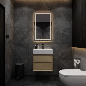 MAX 24" Wall Mounted Bathroom Vanity with Reinforced Acrylic Sink MAX 24" Wall Mounted Bathroom Vanity with Reinforced Acrylic Sink
