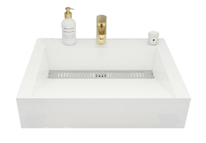 FELIX 24'' Acrylic Top in High Gloss White