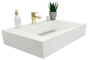 FELIX 30'' Acrylic Top in High Gloss White