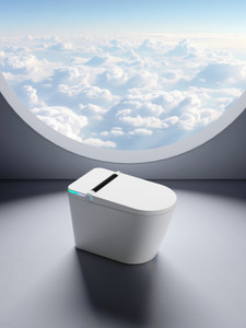 MEBO-6293 Smart Bidet Toilet, Elongated One Piece Toilet with Cleaning Mode & Warm Dryer