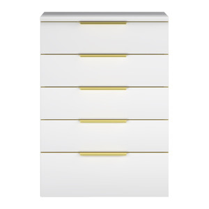 Marvel 20" Floating Linen Cabinet with Drawers in Gloss White