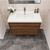 Subtle 36" Wall Mounted Modern Vanity