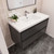 Subtle 42" Wall Mounted Modern Vanity