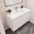 Subtle 42" Wall Mounted Modern Vanity