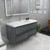Subtle 48" Single Sink Wall Mounted Modern Vanity