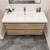 Subtle 48" Single Sink Wall Mounted Modern Vanity