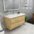 Subtle 48" Single Sink Wall Mounted Modern Vanity
