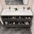 Subtle 60" Double Sink Wall Mounted Modern Vanity