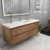 Subtle 60" Single Sink Wall Mounted Modern Vanity