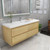 Subtle 60" Single Sink Wall Mounted Modern Vanity