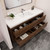 Subtle 60" Single Sink Wall Mounted Modern Vanity