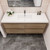 Subtle 60" Single Sink Wall Mounted Modern Vanity