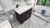 Dove 42" Vanity with Single Reinforced Acrylic White Top (Left Drawer)