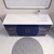 Eliza 60'' Freestanding Vanity With Right Single Sink