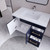 Eliza 36'' Wall Mounting Vanity(Right Drawers)With Single Sink