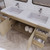 Eliza 60'' Wall Mounting Vanity With Double Sink