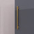 Eliza 16'' Gloss Gray Wall Mounted Side Cabinet