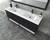 Maria 72" Glossy Freestanding Vanity with Reinforced Acrylic Double Sink