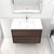 King 36" Wall Mounted Vanity with Reinforced Acrylic Sink