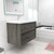King 36" Wall Mounted Vanity with Reinforced Acrylic Sink