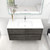 King 48" Wall Mounted Vanity with Reinforced Acrylic Sink