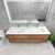 Subtle 72" Double Sink Wall Mounted Modern Vanity