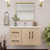Victoria 36" Plywood Wall-Mount Vanity with Reinforced Acrylic Sink (LEFT DRAWER)