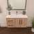 Victoria 36" Plywood Wall-Mount Vanity with Reinforced Acrylic Sink (LEFT DRAWER)